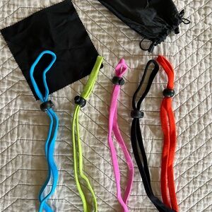 Adjustable Multicolor Glasses Strap Set